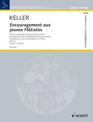 Keller, C: Encouragement for young flautists op. 62