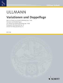 Ullmann, V: Variationen und Doppelfuge op. 3c