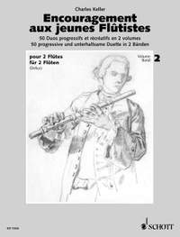 Keller, C: Encouragement for young flautists op. 62 Vol. 2