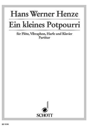 Henze, H W: Ein kleines Potpourri