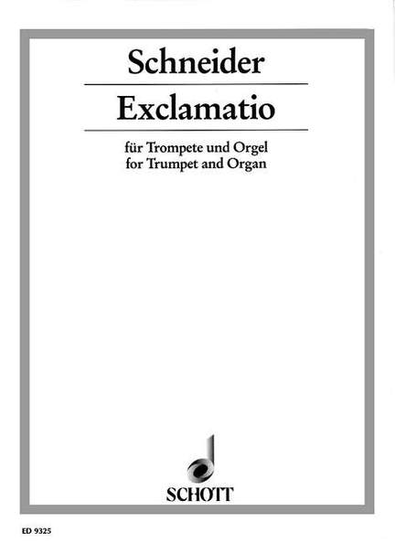 Schneider, E: Exclamatio