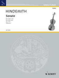 Hindemith, P: Violin Sonata op. 11/6