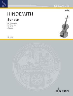 Hindemith: Violin Sonata op. 11/6