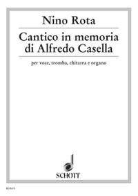 Rota, N: Cantico in memoria di Alfredo Casella