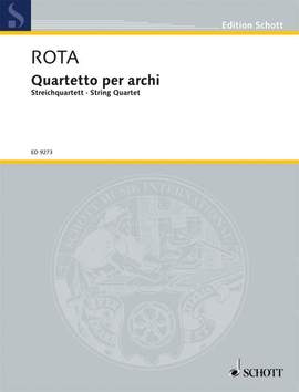 Rota, N: Quartetto per archi