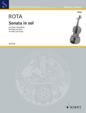 Rota, N: Sonata in sol