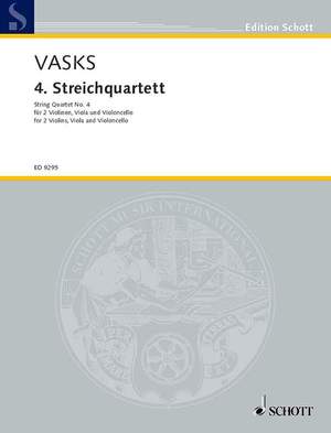 Vasks, P: String Quartet No. 4