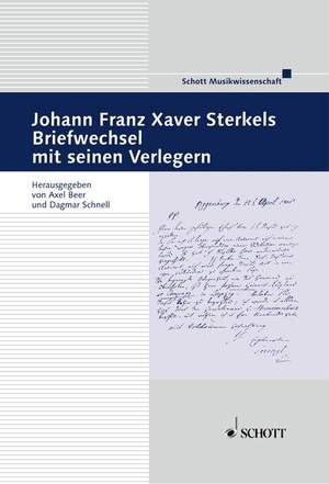 Johann Franz Xaver Sterkels Briefwechsel mit seinen Verlegern No. 36