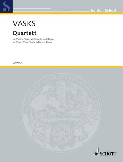 Vasks, P: Quartett