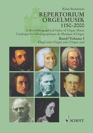 Beckmann, K: A Bio-bibliographical Index of Organ Music 1150-2000 Vol. 1 und 2