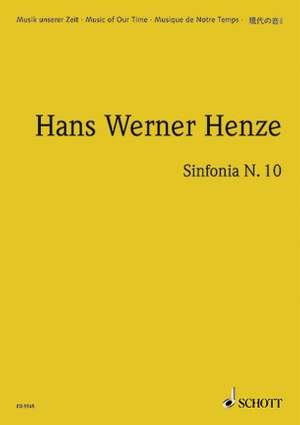 Henze, H W: Sinfonia N. 10