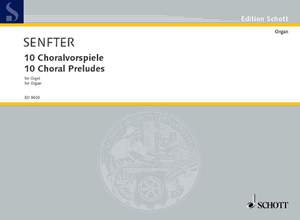 Senfter, J: 10 Choralvorspiele op. 70a-k