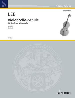 Lee, S: Violoncello - School op. 30