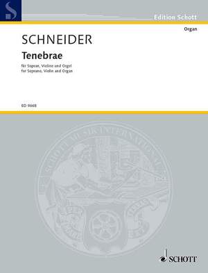Schneider, E: Tenebrae