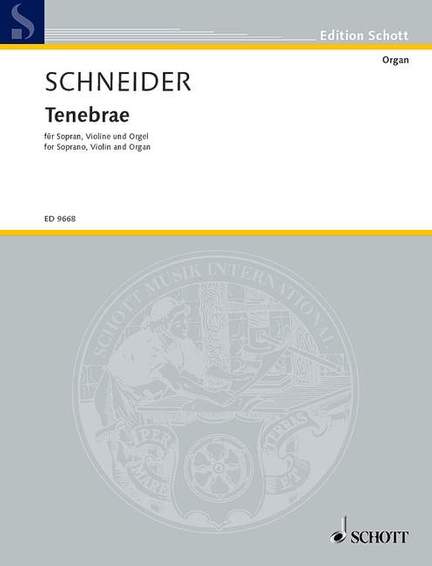Schneider, E: Tenebrae