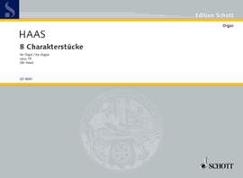 Haas, J: 8 Charakterstücke op. 15