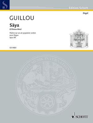 Guillou, J: Säya op. 50