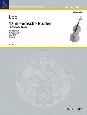 Lee, S: 12 Melodic Studies op. 113