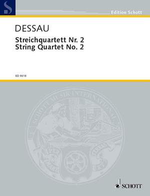 Dessau, P: String Quartet No. 2