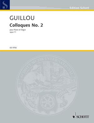 Guillou, J: Colloque No. 2, op. 11 op. 11
