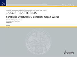 Praetorius, J: Sämtliche Orgelwerke Vol. 6