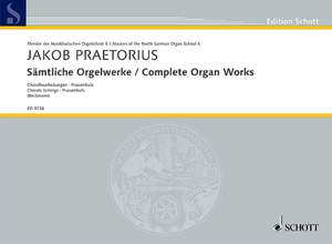 Praetorius, J: Complete Organ Works Vol. 6