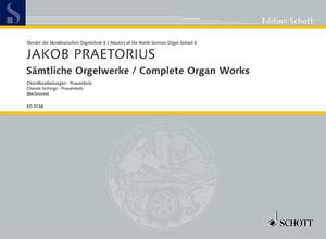 Praetorius, J: Sämtliche Orgelwerke Vol. 6