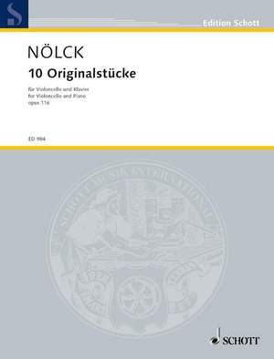 Noelck, A: 10 Originalstücke op. 116