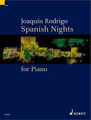 Rodrigo, J: Spanish Nights for Piano
