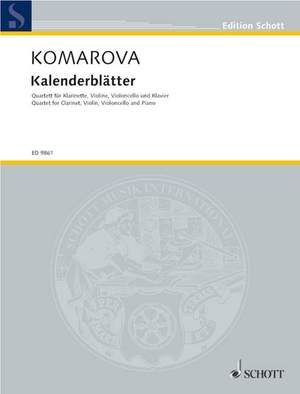 Komarova, T: Calendar sheets