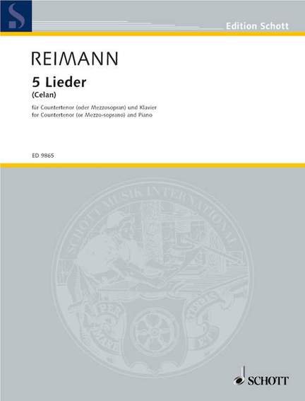 Reimann, A: Five Songs