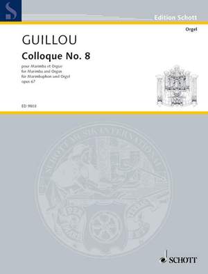 Guillou, J: Colloque No. 8 op. 67