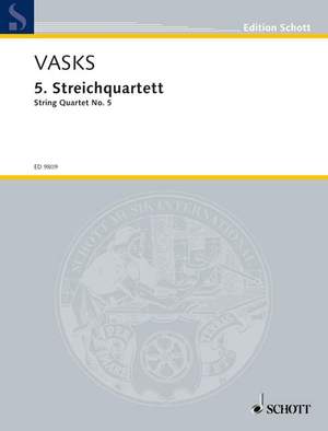 Vasks, P: String Quartet No. 5