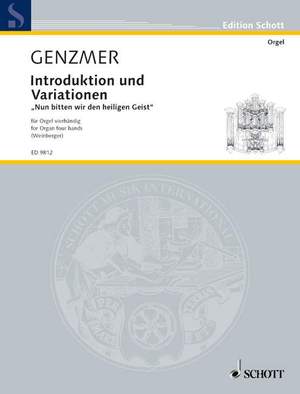Genzmer, H: Introduction and Variation GeWV 414