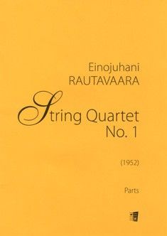 Rautavaara, E: String Quartet No. 1