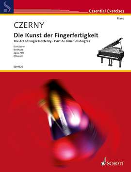 Czerny, C: Kunst der Fingerfertigkeit op. 740