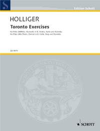 Holliger, H: Toronto Exercises