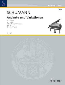 Schumann, R: Andante und Variationen B-Dur B flat major op. 46