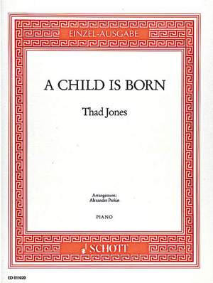 Jones, T: A Child is born