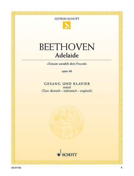 Beethoven: Adelaide op. 46