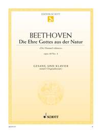 Beethoven, L v: Die Ehre Gottes aus der Natur op. 48/4