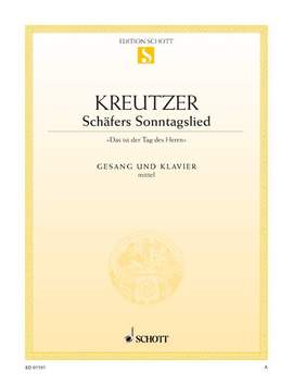 Kreutzer, C: Schäfers Sonntagslied