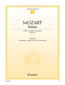 Mozart, W A: Sonate D-Dur D major K 381