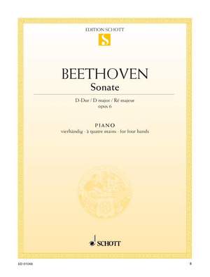 Beethoven, L v: Sonata facile D Major op. 6