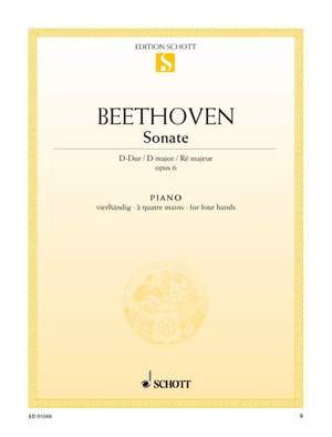 Beethoven: Sonata facile D Major op. 6
