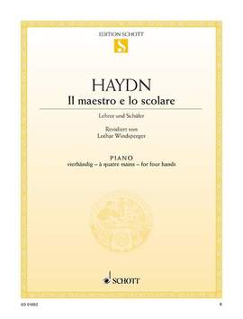 Haydn, J: Il maestro e lo scolare