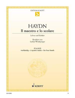Haydn, J: Il maestro e lo scolare Hob. XVIIa:1