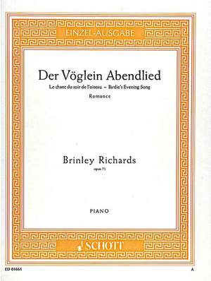 Richards, B: Der Vöglein Abendlied op. 71