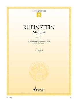 Rubinstejn, G: Melody F major F major op. 3/1
