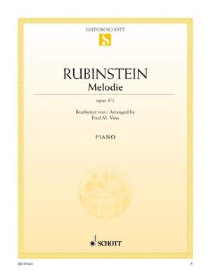 Rubinstejn, G: Melody F major op. 3/1